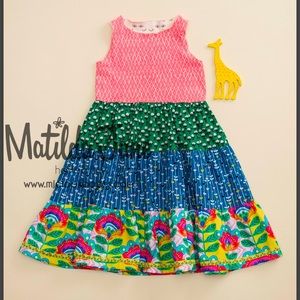 Matilda Jane Platinum Tiered Tank Dress